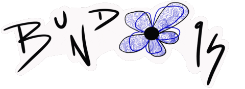 bundoqs giphyupload logo flower topography Sticker