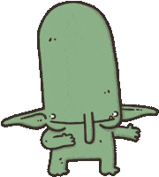 Gesture Goblin Sticker