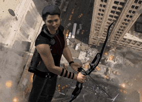 morphin arrow marvel avengers bow GIF