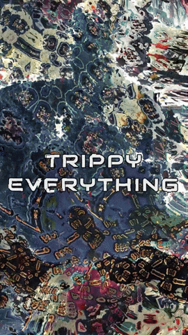 TrippyEverything trippy psychedelic digital artwork GIF