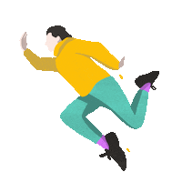 Fly Pose Sticker