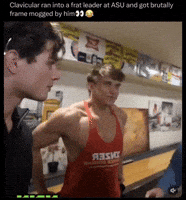 Mogged GIF