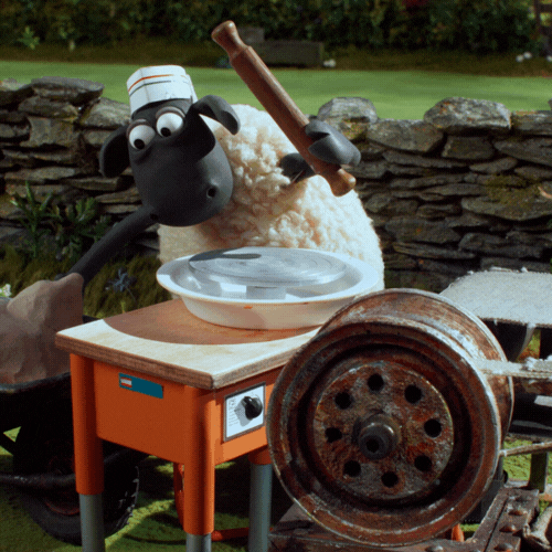 Shaun The Sheep Pizza GIF by Aardman Animations