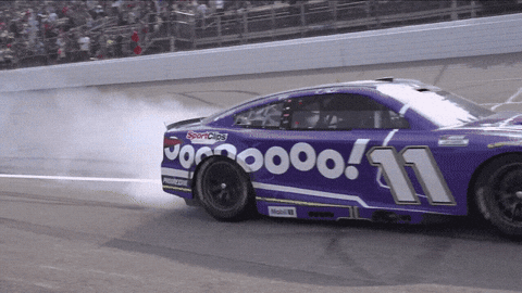 Denny Hamlin Michigan GIF by NASCAR
