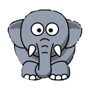 elephant STICKER by imoji