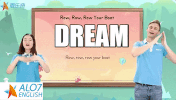 dream total physical response GIF by ALO7.com