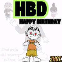 Happy Birthday Celebration GIF by Zhot