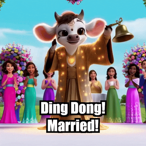 Wedding Love GIF by Moosiahzen