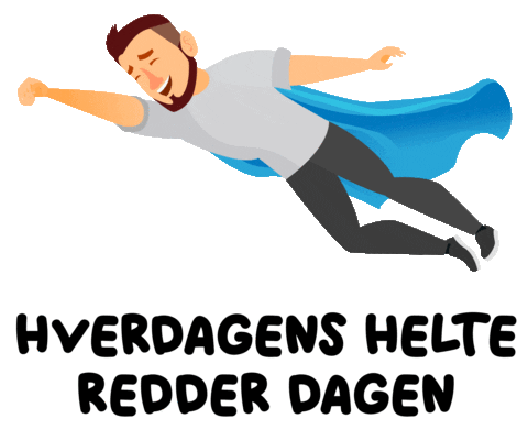 Hero Helt Sticker by Postnord DK