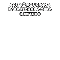 Acessorios Sticker by Krona Tubos e Conexões