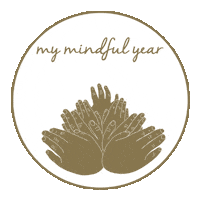 mymindfulyear zen mandala mindfulness stationery Sticker