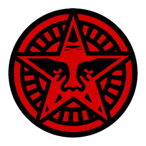 obey shepard fairey Sticker