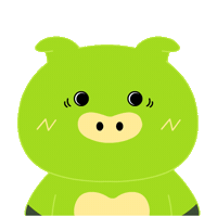 Pig 돼지 Sticker by PCCCR