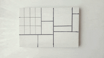 hadismalekie painting stop motion abstract painting wafflensie GIF