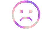 Sad 3D Sticker