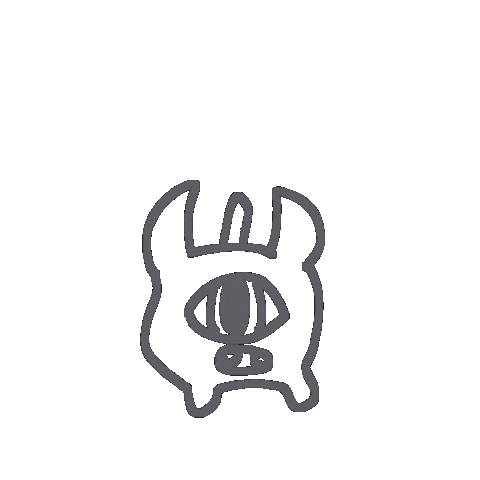 Monster Character Sticker