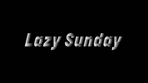 Lazy Sunday GIF by WE ARE GRAFT