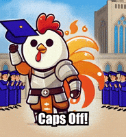 Graduation Success GIF by Zorooster