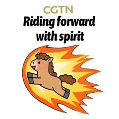 Spring Festival Thumbs Up Sticker by CGTN V-Studio