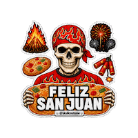 San Juan Halloween Sticker