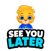 See Ya Goodbye Sticker by Lucas and Friends by RV AppStudios