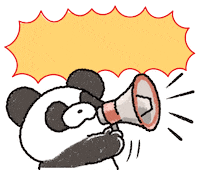 Panda Announce Sticker