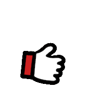 Hand Thumbs Up Sticker by Vita Cola