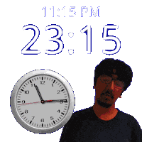 11 Pm Sticker