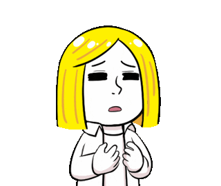 Confused Line Sticker by Jin