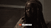 high five the walking dead GIF