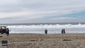 Beachgoers Rescued at San Diego Beach Day After Tsunami Waves