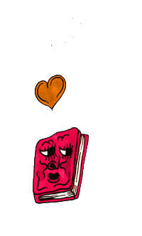 Art Books Love Sticker