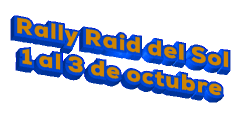 Rally Raid Del Sol 1 Al 3 De Octubre Sticker by Darienrally