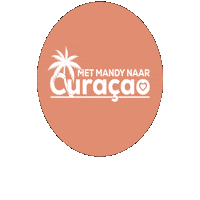 metmandynaarcuracao curacao metmandynaarcuracao mandyvanwillegen reismagazine Sticker