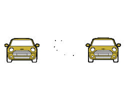 Mini Cooper Distancing Sticker by MINI