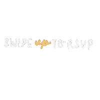 Rsvp Swipe Up Sticker by Crunch by Nuffnang