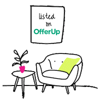OfferUp marketplace secondhand listed posted Sticker
