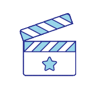 Action Claquette Sticker by Gladius Studios