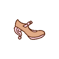 Dollhouse Sticker by John Fluevog