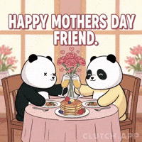 Panda Happy Mothers Day GIF by Kanpai Pandas