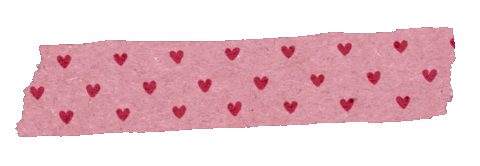 Pink Hearts Sticker