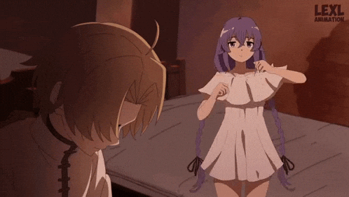 realalejaja anime roxy mushoku tensei mushoku GIF