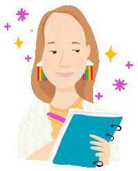 hfiedler book books reading writing Sticker