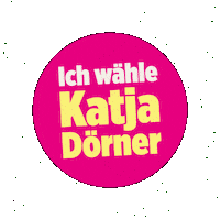 katjadoerner katja stichwahl 2809 katjadörner Sticker
