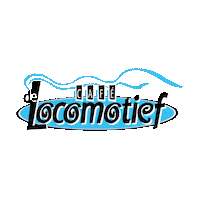 CafedeLocomotief cafe parade loco horeca Sticker