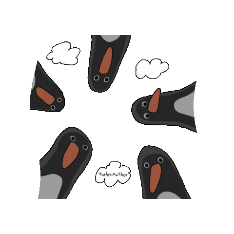 Watch Penguin Sticker