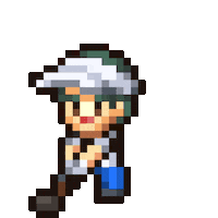Golf 8Bit Sticker