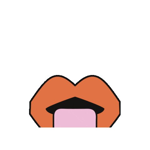 Party Mouth Sticker by Foliedoucevaldisere