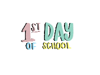 Pink School Sticker
