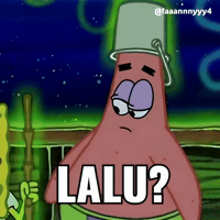 Patrick Star Text GIF